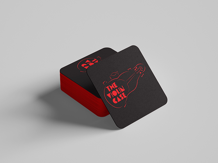 The Violin Case Coasters